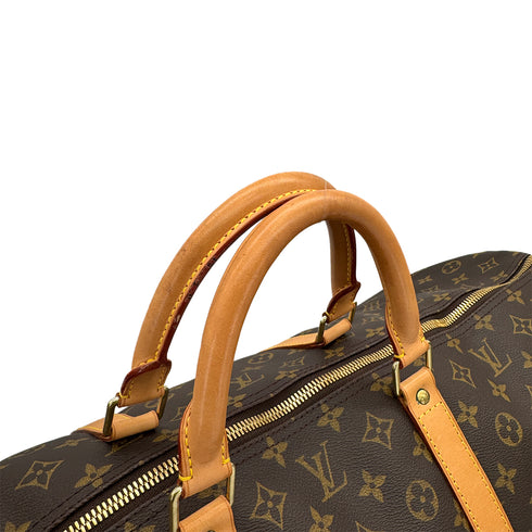 LOUIS VUITTON MONOGRAM KEEPALL 60 LUGGAGE BROWN M41422 90311967