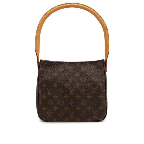 LOUIS VUITTON MONOGRAM LOOPING MM SHOULDER BAG BROWN M51146 90311981