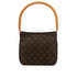 LOUIS VUITTON MONOGRAM LOOPING MM SHOULDER BAG BROWN M51146 90311981