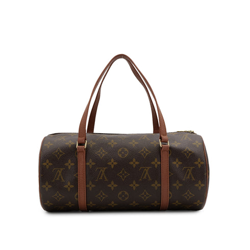 LOUIS VUITTON MONOGRAM PAPILLON 30 HAND BAG BROWN M51385 90312670