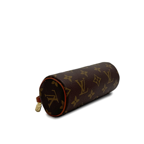 LOUIS VUITTON MONOGRAM PAPILLON POACH HAND BAG BROWN 90311966