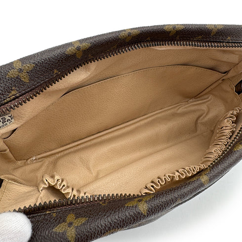 LOUIS VUITTON MONOGRAM TROUSSE TOILETTE 28 CLUTCH BAG BROWN M47522 90313309