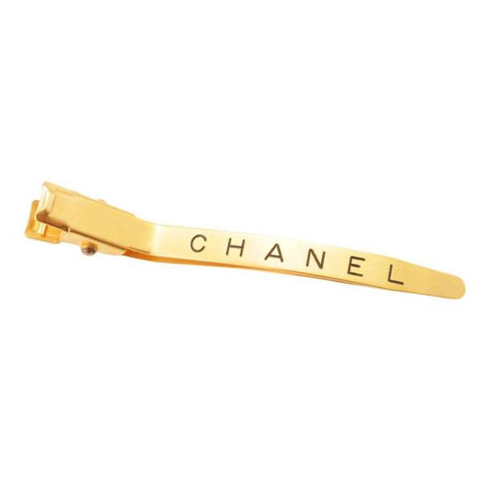 CHANEL VINTAGE VALLETTA LOGO HAIR ACCESSORY 96A 90259947