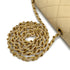 VINTAGE CHANEL DIANA SMALL CHAIN SHOULDER BAG BEIGE CAVIAR SKIN GOLD HARDWARE 90311986