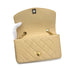 VINTAGE CHANEL DIANA SMALL CHAIN SHOULDER BAG BEIGE CAVIAR SKIN GOLD HARDWARE 90311986