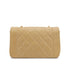 VINTAGE CHANEL DIANA SMALL CHAIN SHOULDER BAG BEIGE LAMB SKIN GOLD HARDWARE 90311961