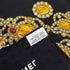VINTAGE CHANEL SCARF BIJOU PATTERN BLACK SILK 90312709
