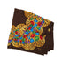 VINTAGE CHANEL SCARF GRIPOA BIJOU PATTERN BROWN SILK 90313362