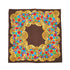 VINTAGE CHANEL SCARF GRIPOA BIJOU PATTERN BROWN SILK 90313362