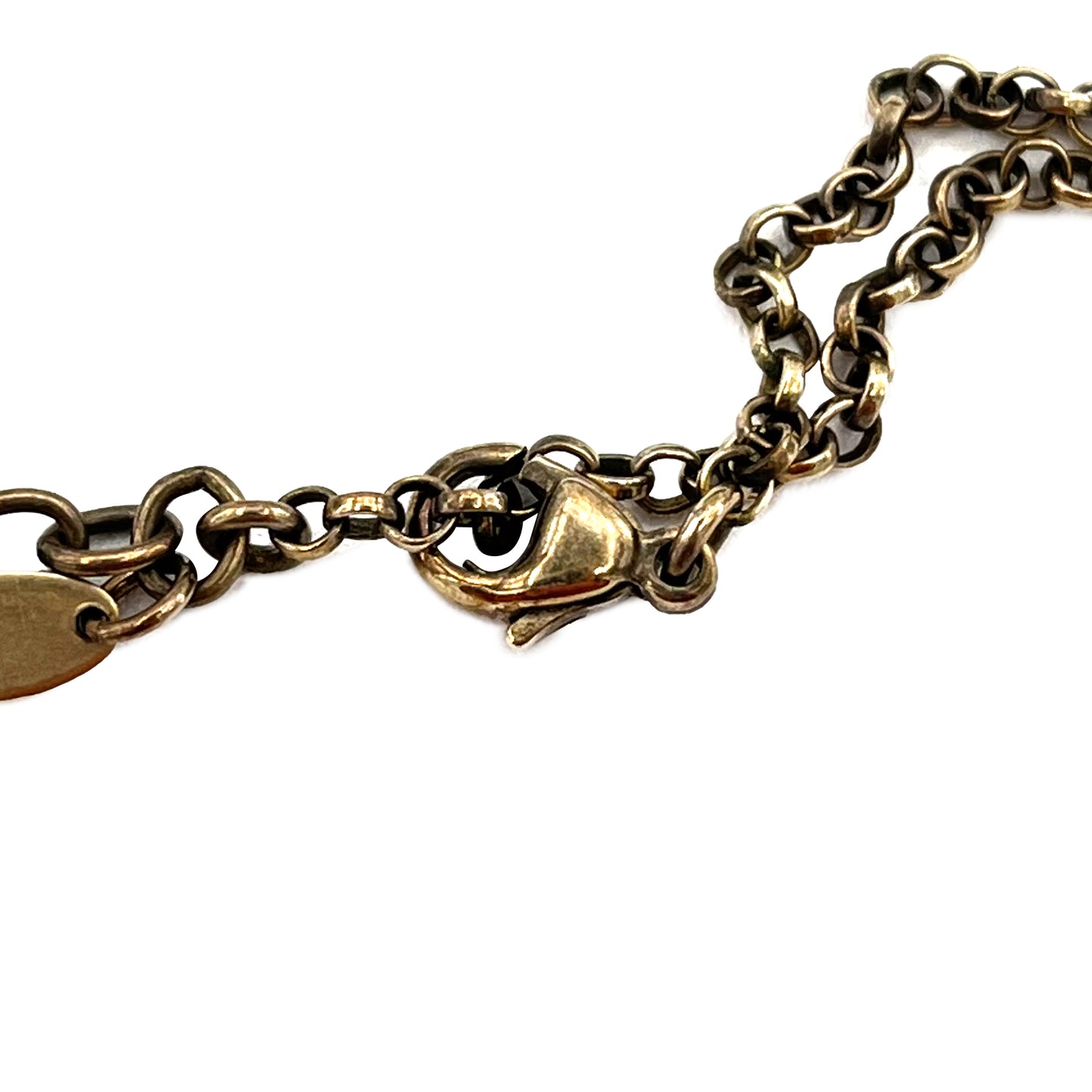 CHANEL VINTAGE NECKLACE HEART MOTIF CAMELLIA ACCESSORY 06P 90208979