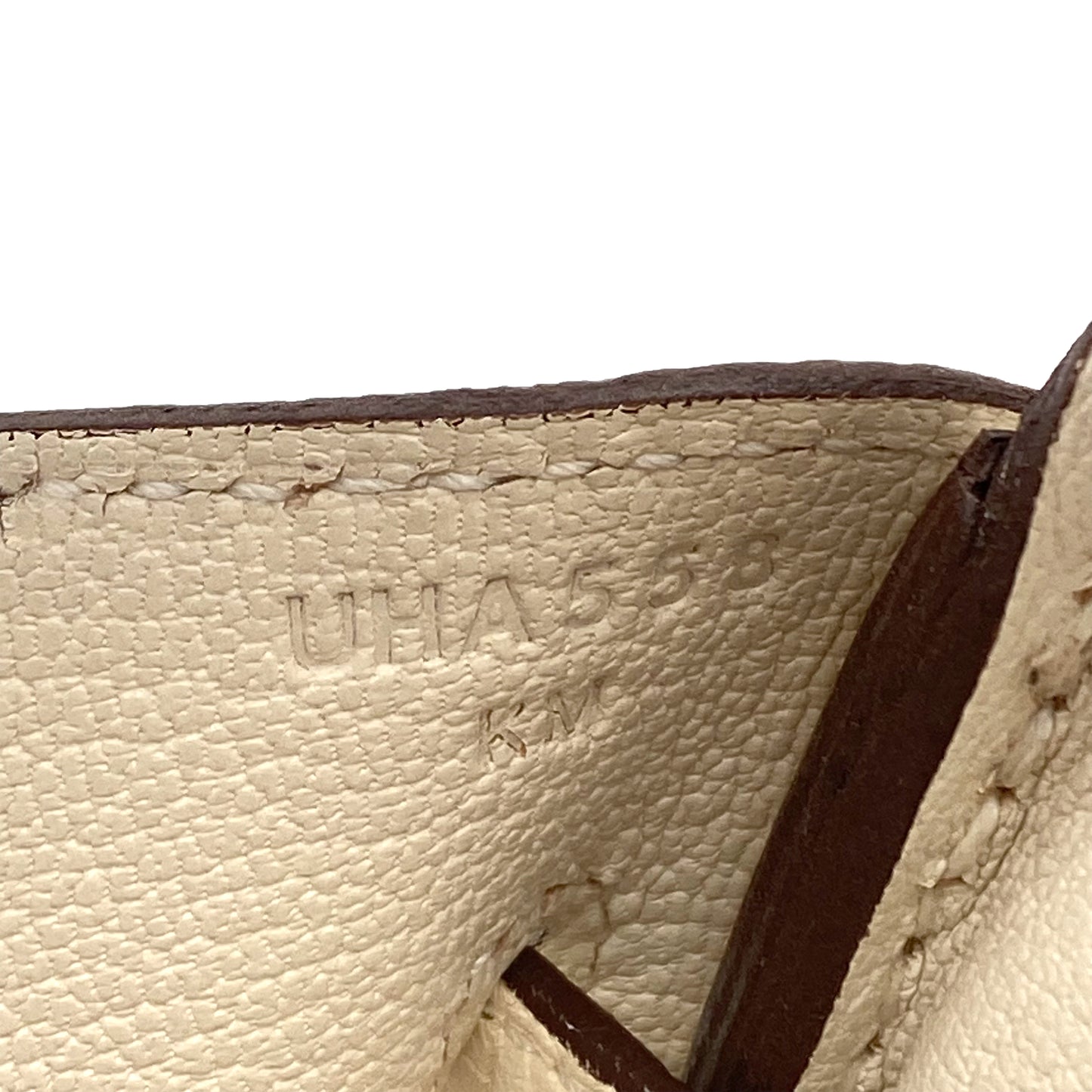 HERMES BIRKIN 30 NATA TAURILLON CLEMENCE HAND BAG U SHW 90230748