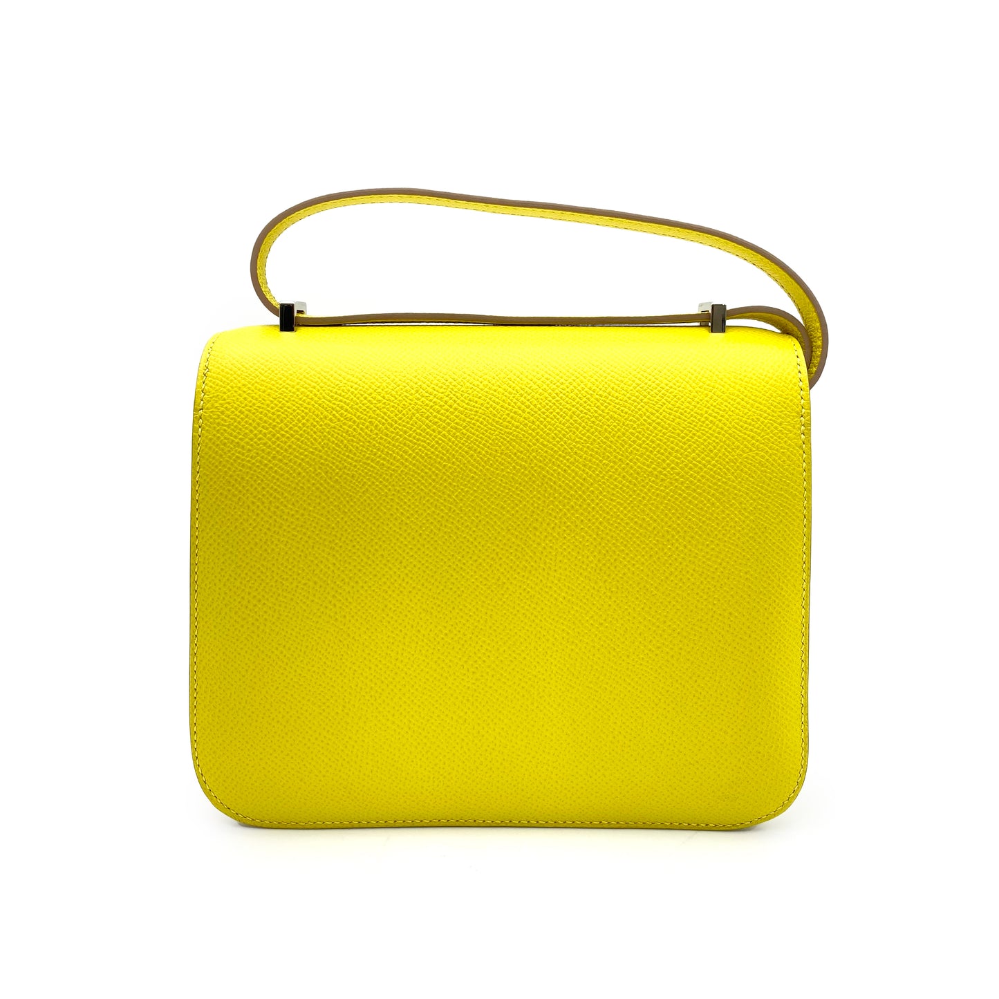 HERMES MINI CONSTANCE 18 LIME EPSON SHOULDER BAG D SHW 90237363