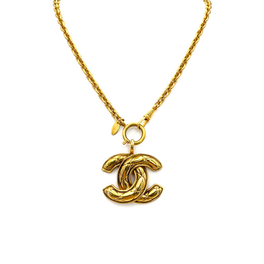 CHANEL VINTAGE NECKLACE COCOMARK ACCESSORY 90240411