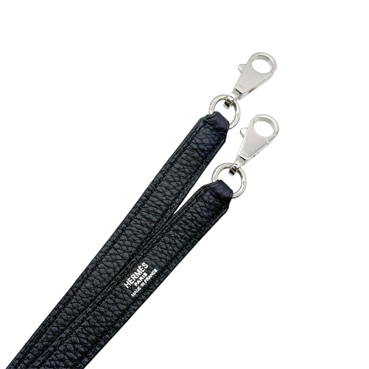 HERMES KELLY BOLIDE BLACK TAURILLON CLEMENCE SHOULDER STRAP SHW 90240430