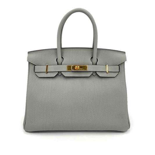 HERMES BIRKIN 30 GRIMEYER TOGO HAND BAG X  90240945