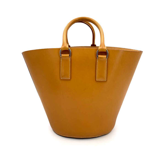 HERMES SACS A MAIN COURS GOLD VASH HUNTER  HAND BAG □K SHW 90240951