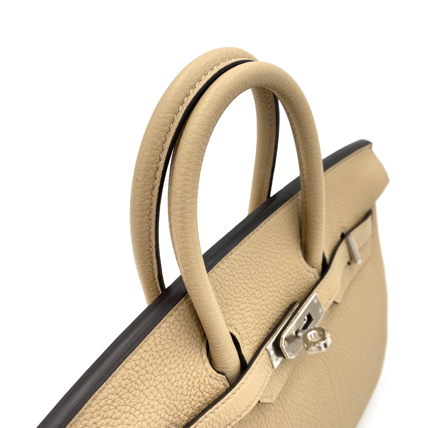 HERMES BIRKIN VERSO 25 TRENCH BOUGAINVILLIER TOGO HAND BAG U SHW 90240965