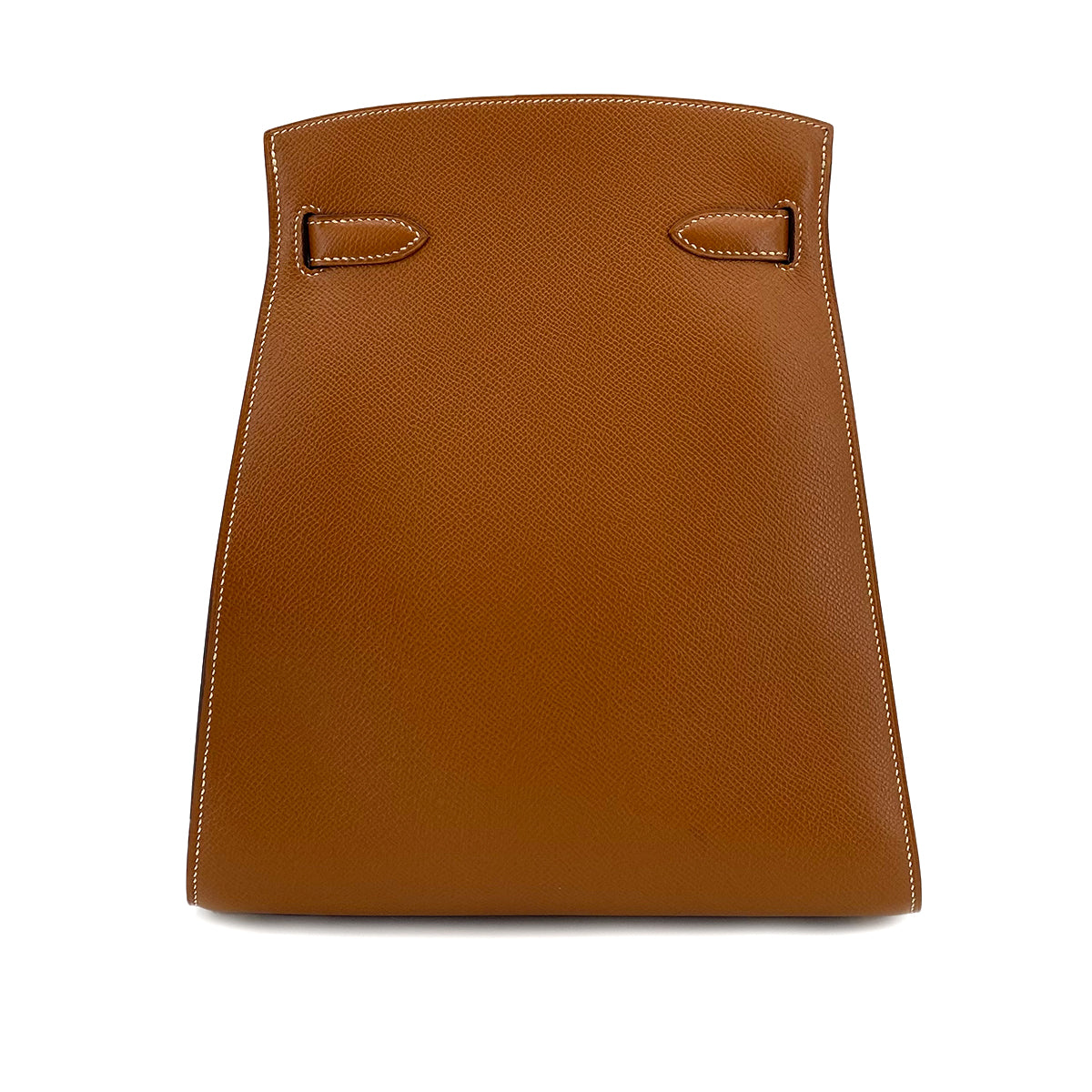 HERMES KELLY SPORTS GOLD COUCHEVEL SHOULDER BAG □B 90242658