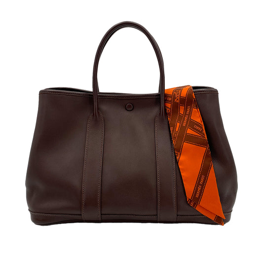 HERMES GARDEN TWILLY TPM HAVANE SWIFT HAND BAG □H 90244751