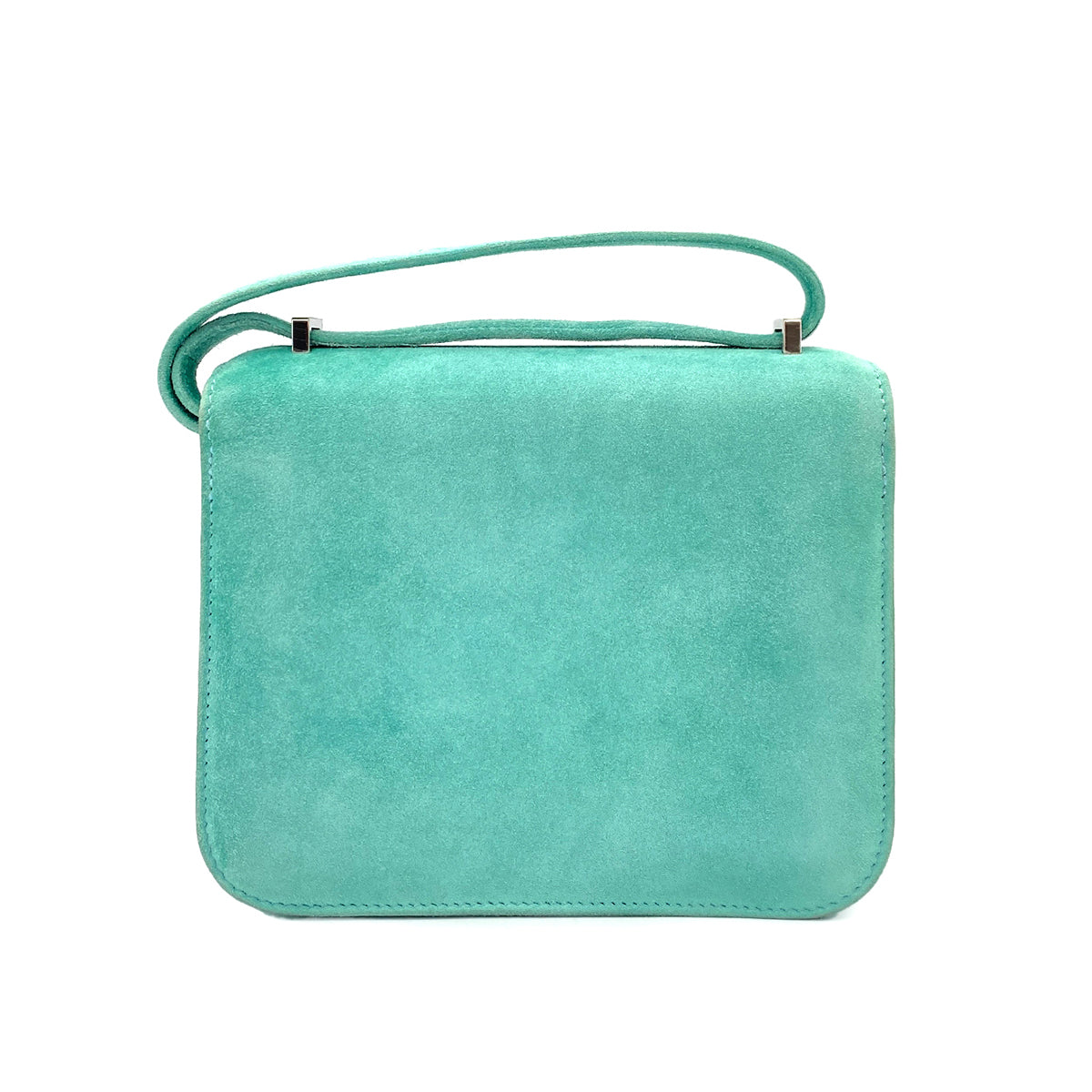 HERMES MINI CONSTANCE 18 BLEU ATOLL DEBRIS SHOULDER BAG X 90244817