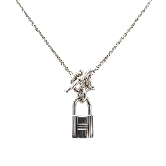 HERMES KELLY CADENA NECKLACE SV925 SILVER ACCESSORY 90245567
