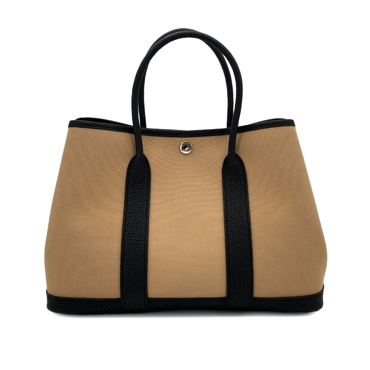 HERMES GARDEN PARTY TPM TRENCH TOILE MILITAIRE HAND BAG B 90245937