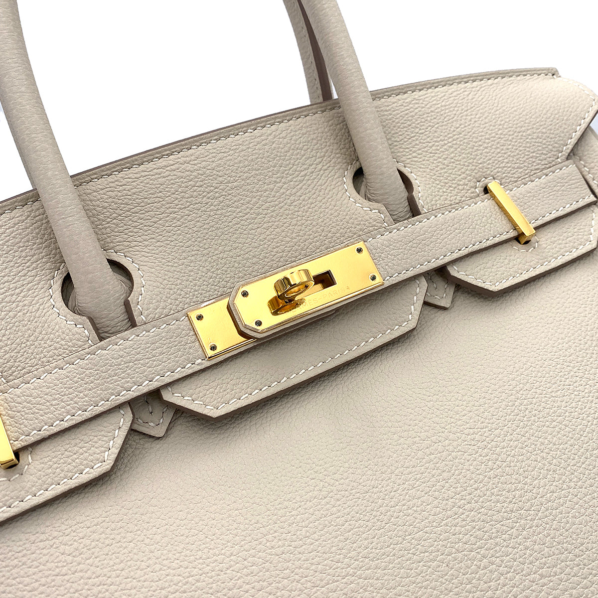 HERMES BIRKIN 30 CRAIE TOGO HAND BAG T 90247101