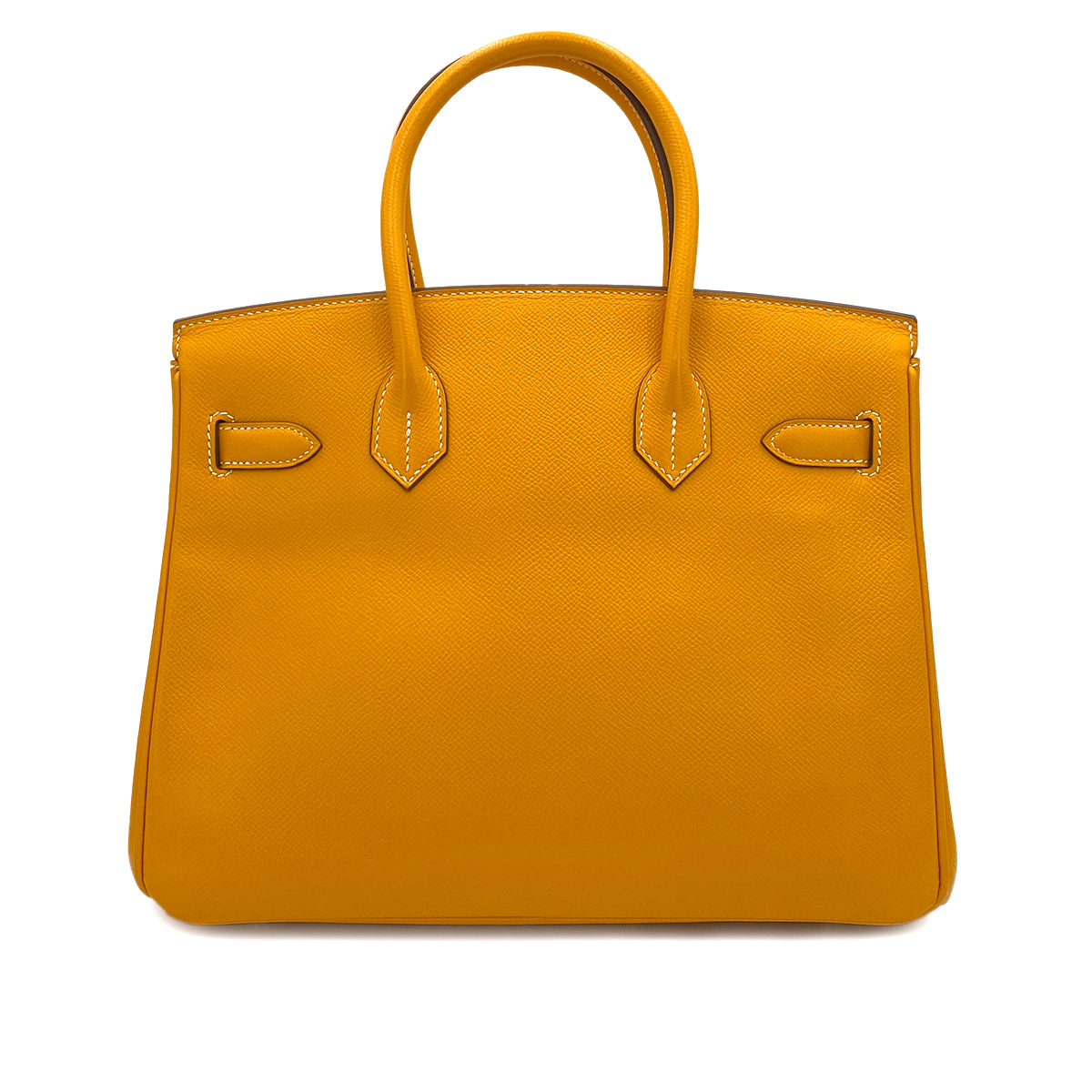 HERMES CANDY BIRKIN 30 JAUNE D'OR MANGUE EPSOM HAND BAG □P 90247166