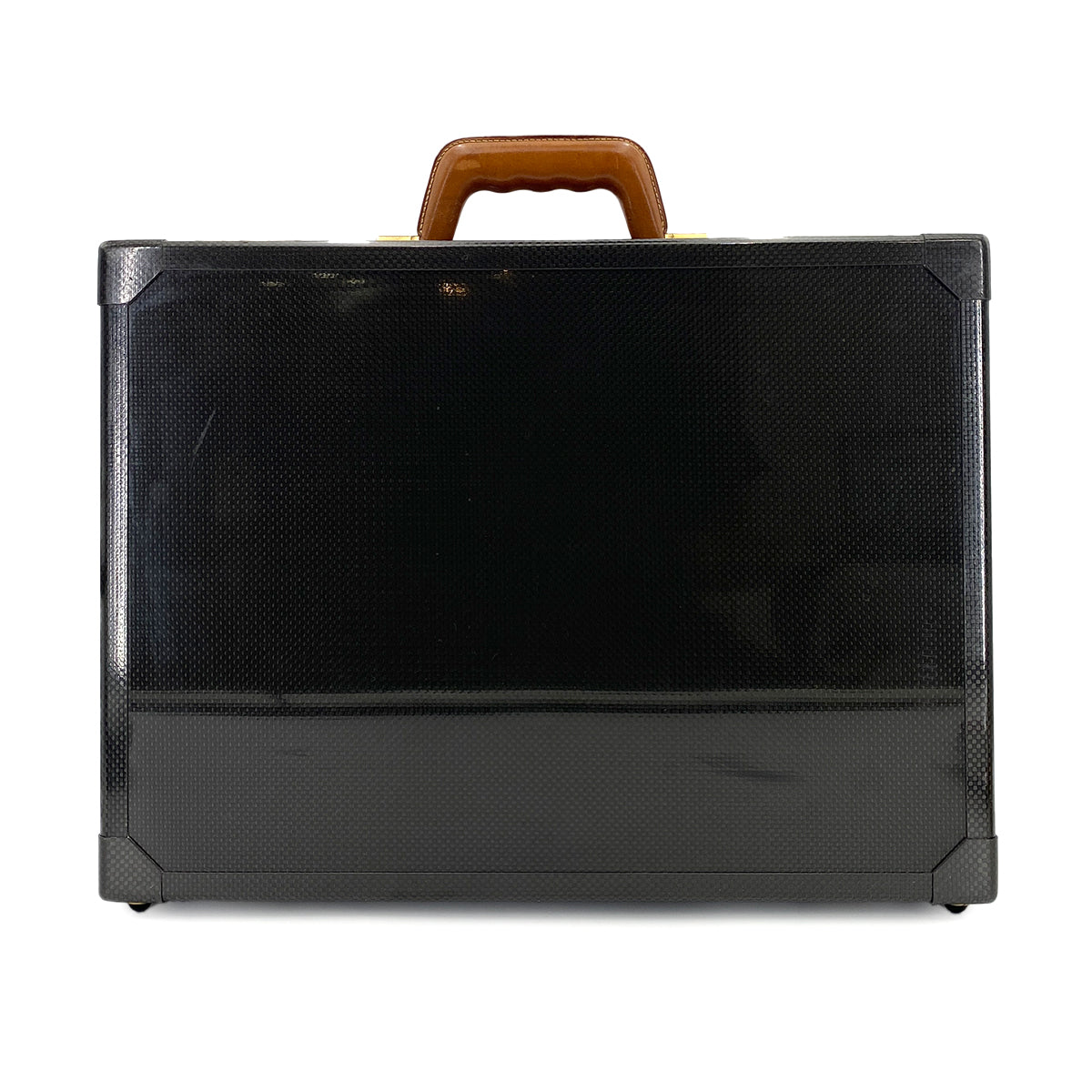 HERMES ESPACE PM ATTACHE CASE BUSINESS BAG BLACK CARBON CHAMONIX 90247305