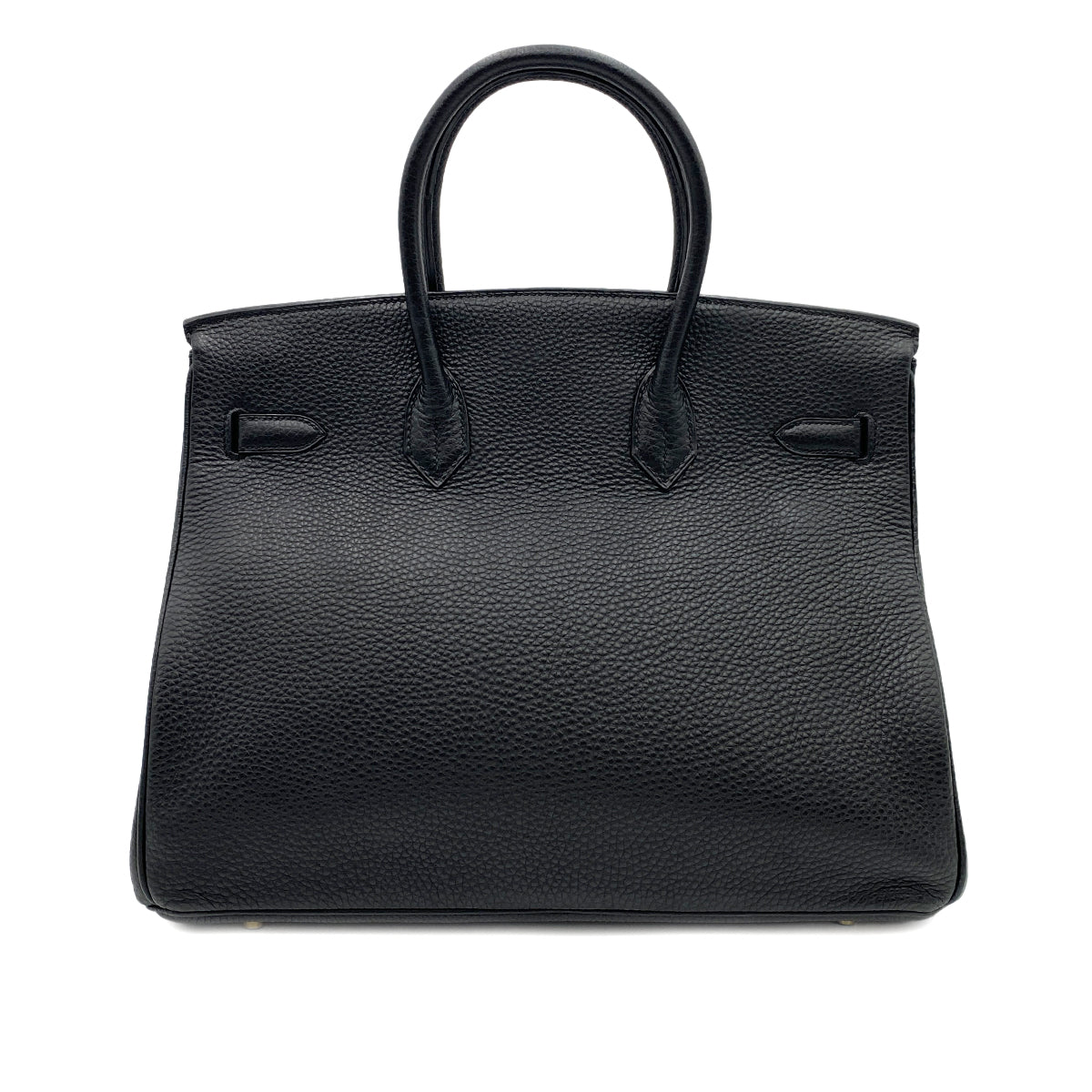 HERMES BIRKIN 35 BLACK TOGO HAND BAG □J 90247397