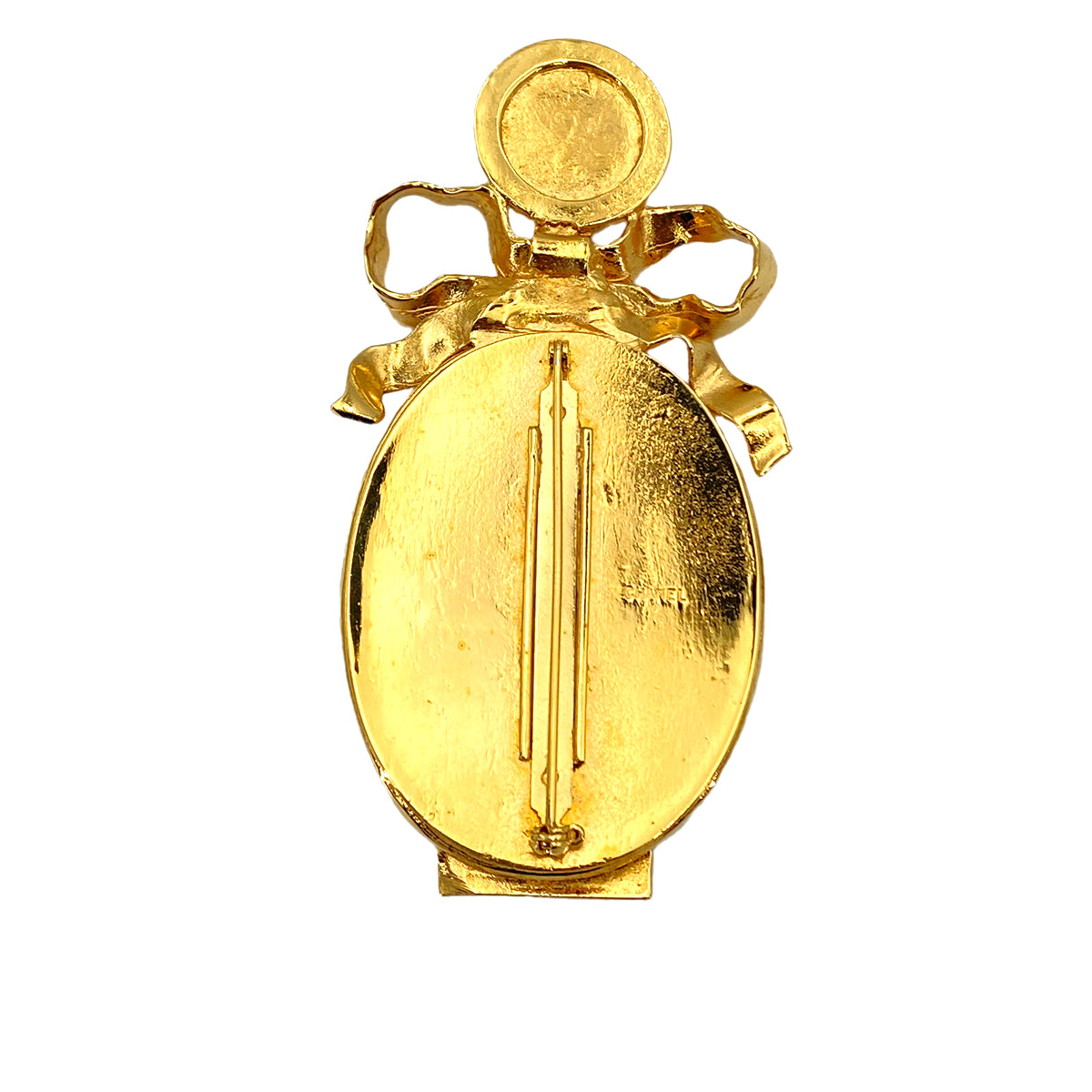 CHANEL VINTAGE BROOCH MIRROR COCO MARK ACCESSORY 90249885