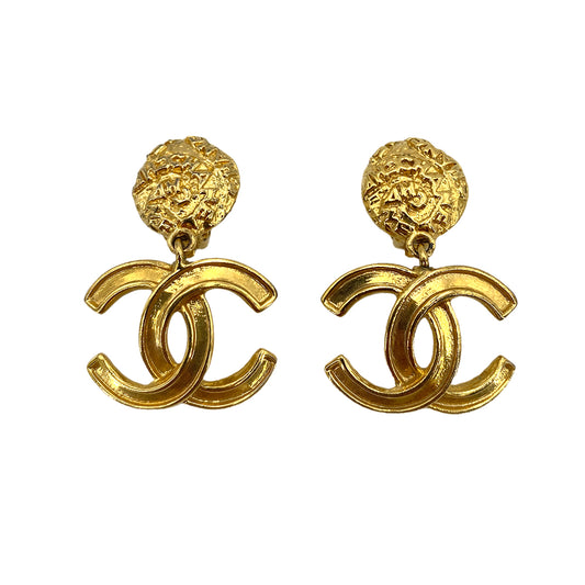 CHANEL VINTAGE EARRINGS COCOMARK ACCESSORY 95A 90250305