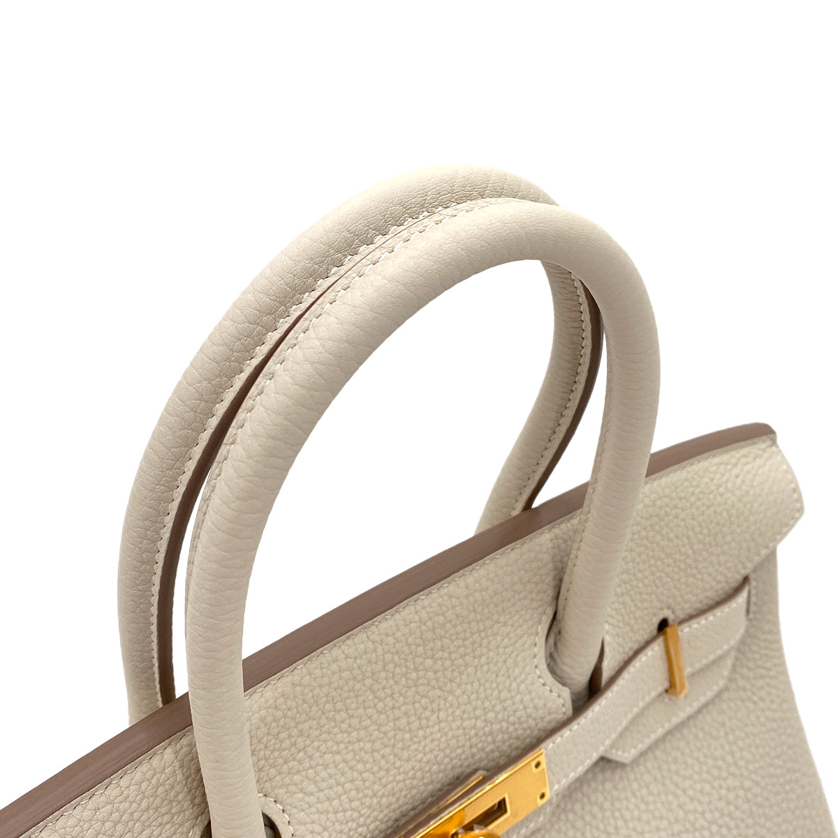 HERMES BIRKIN 30 CRAIE TOGO HAND BAG W GHW 90250461