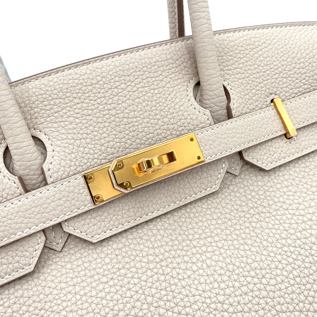 HERMES BIRKIN 30 CRAIE TOGO HAND BAG W GHW 90250461