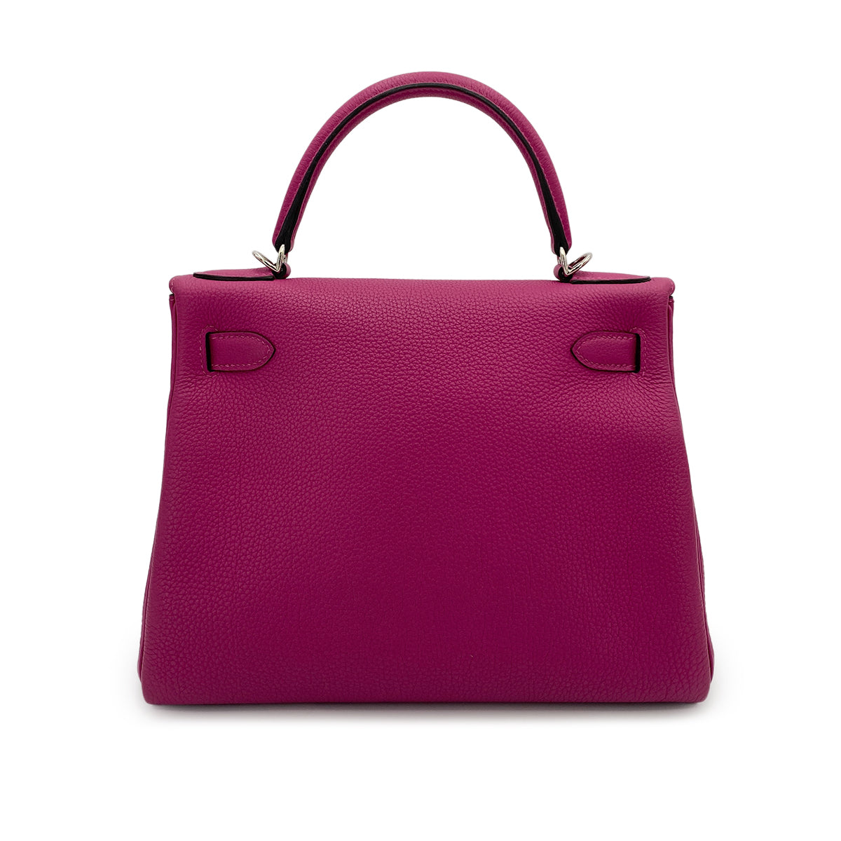 HERMES KELLY 28 RETOURNE ROSE PURPLE TOGO HAND SHOULDER BAG C SHW 90250504