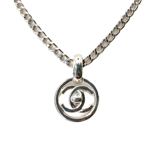 CHANEL VINTAGE NECKLACE COCOMARK TURNLOCK ACCESSORY 97P 90251968