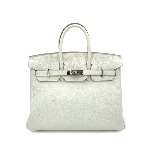 HERMES BIRKIN 25 MUSHROOM TOGO HAND BAG B SHW 90252023
