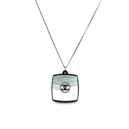 CHANEL NECKLACE MIRROR MOTIF COCOMARK ACCESSORY 08A 90252303