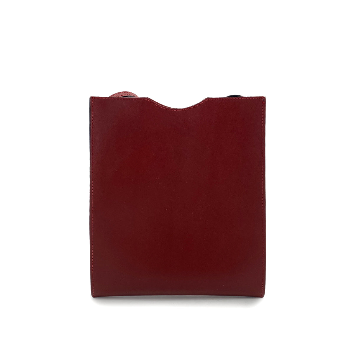 HERMES ONIMAITOU ROUGE H BOXCALF SHOULDER BAG 90252551