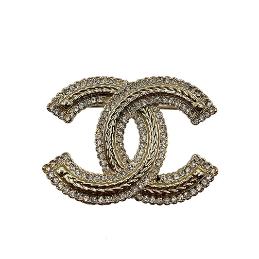 CHANEL BROOCH RHINESTONE COCOMARK ACCESSORY B24C 90263149