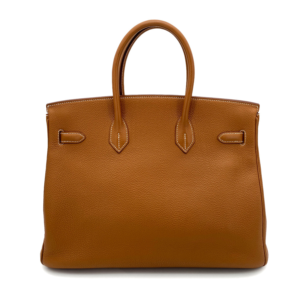 HERMES BIRKIN 35 GOLD TOGO HAND BAG □I GHW 90253627