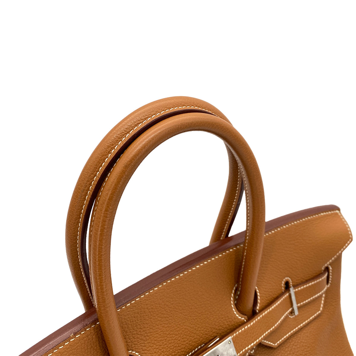 HERMES BIRKIN 35 GOLD TOGO HAND BAG □I GHW 90253627