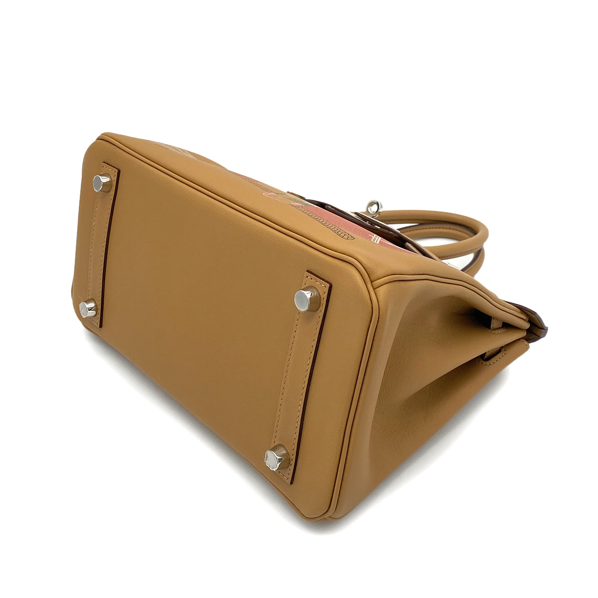 HERMES BIRKIN 25 IN & OUT BISCUIT SWIFT HAND BAG Z SHW 90253752