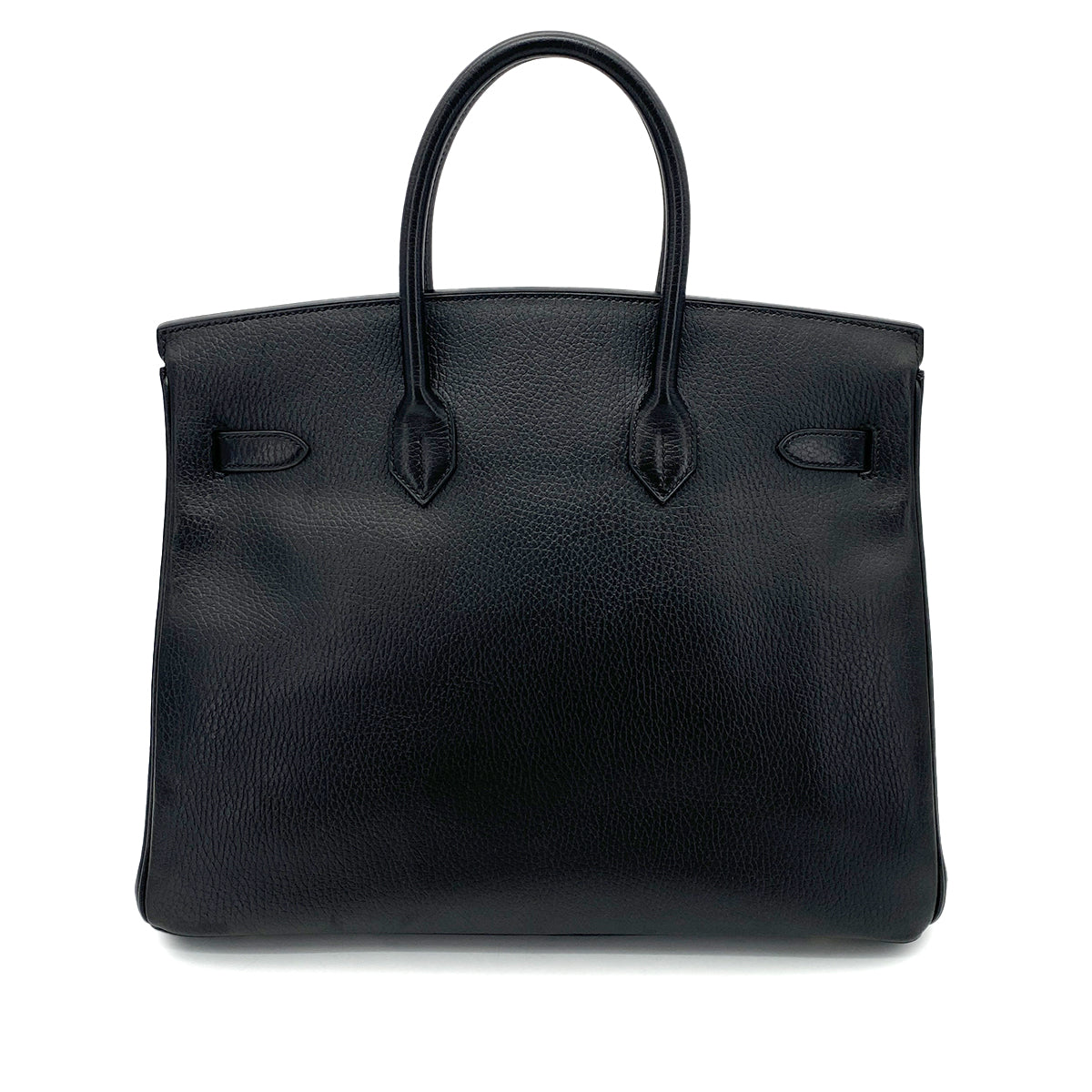 HERMES BIRKIN 35 BLACK ARDENNES HAND BAG 〇Z GHW 90253885