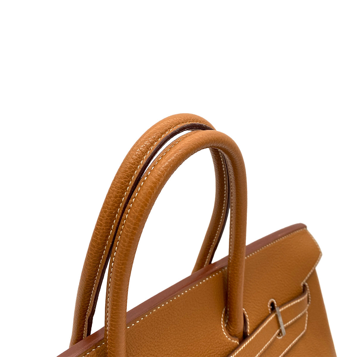 HERMES BIRKIN 35 GOLD TOGO HAND BAG □G SHW 90253898