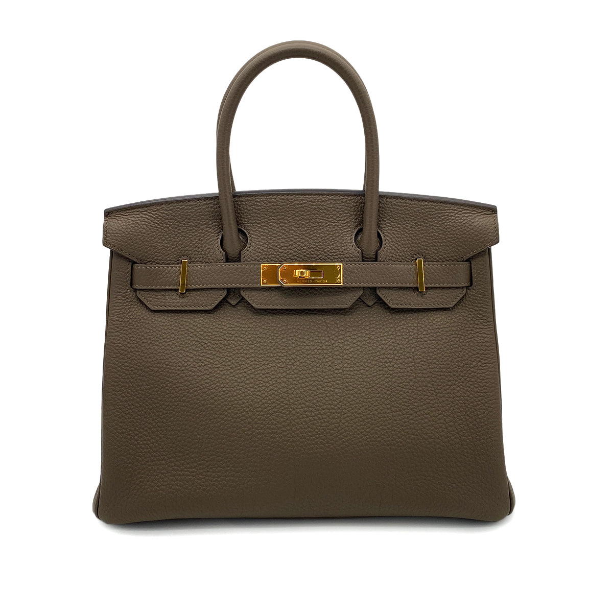 HERMES BIRKIN 30 TOUPE TOGO HAND BAG T GHW 90254697