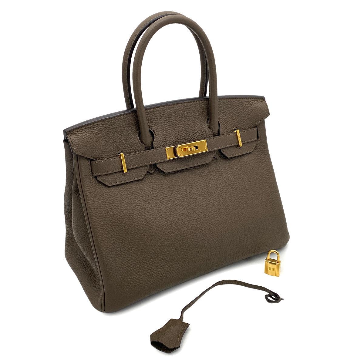 HERMES BIRKIN 30 TOUPE TOGO HAND BAG T GHW 90254697