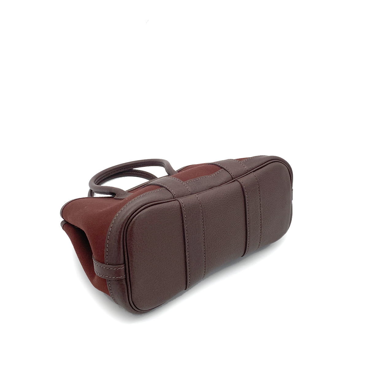 HERMES GARDEN PARTY TTPM TOILE OFFICIER HABANA BLUE HAND BAG □I 90254918