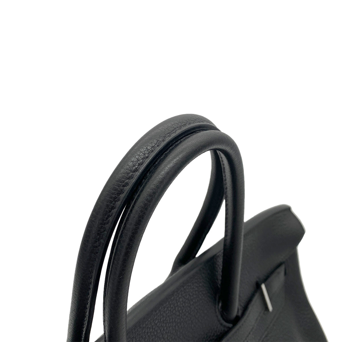 HERMES BIRKIN 35 BLACK TAURILLON CLEMENCE HAND BAG □L SHW 90254919