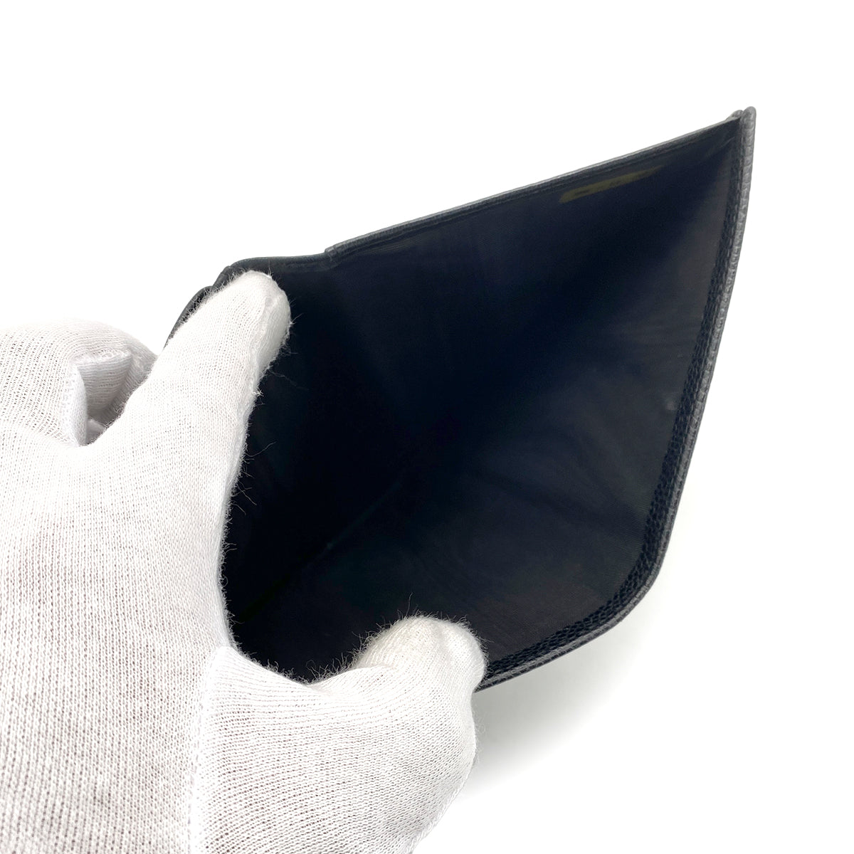 CHANEL VINTAGE BIFOLD LONG WALLET BLACK CAVIAR SKIN 90255118